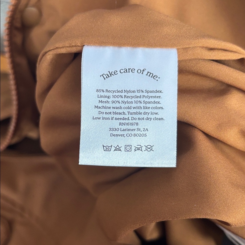 Halfdays Women's Tan Ski Fashion Jacket - Picture 8 of 9